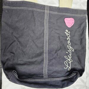 Life is Good Large Tote Bag!  Great condition!